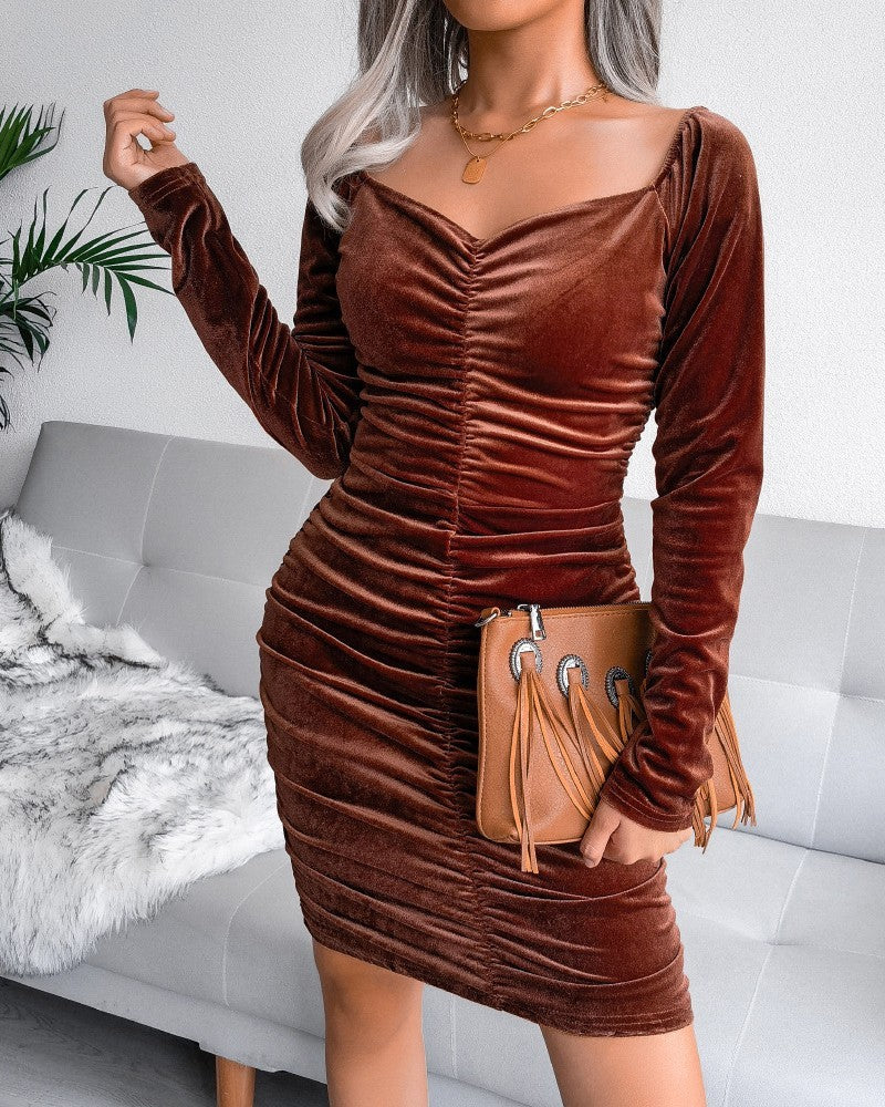 Lily™ | Ladies Velvet Dress