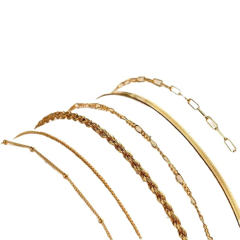 Aurora™ | 6-Piece Gold Bracelet Set