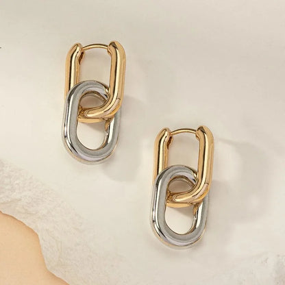 Nova™ | Geometric Square Hoop Earrings