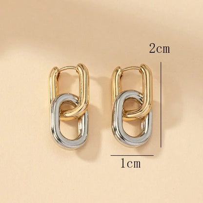 Nova™ | Geometric Square Hoop Earrings