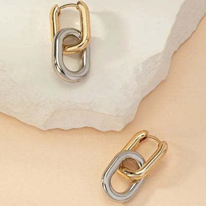 Nova™ | Geometric Square Hoop Earrings