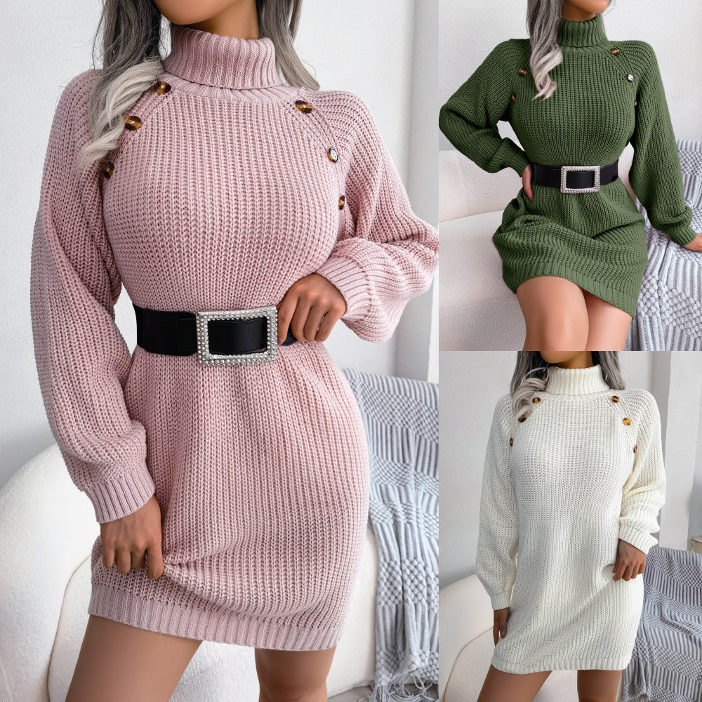 Maya™ | Long Sweater Dress